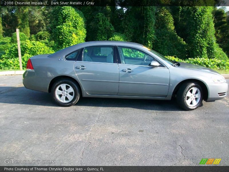 Dark Silver Metallic / Gray 2008 Chevrolet Impala LT