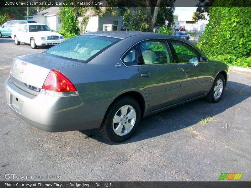 Dark Silver Metallic / Gray 2008 Chevrolet Impala LT