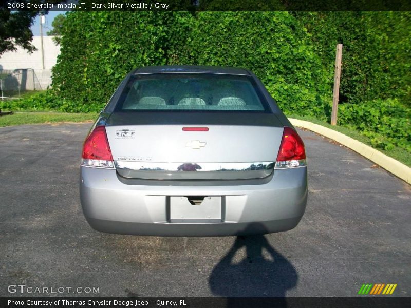 Dark Silver Metallic / Gray 2008 Chevrolet Impala LT