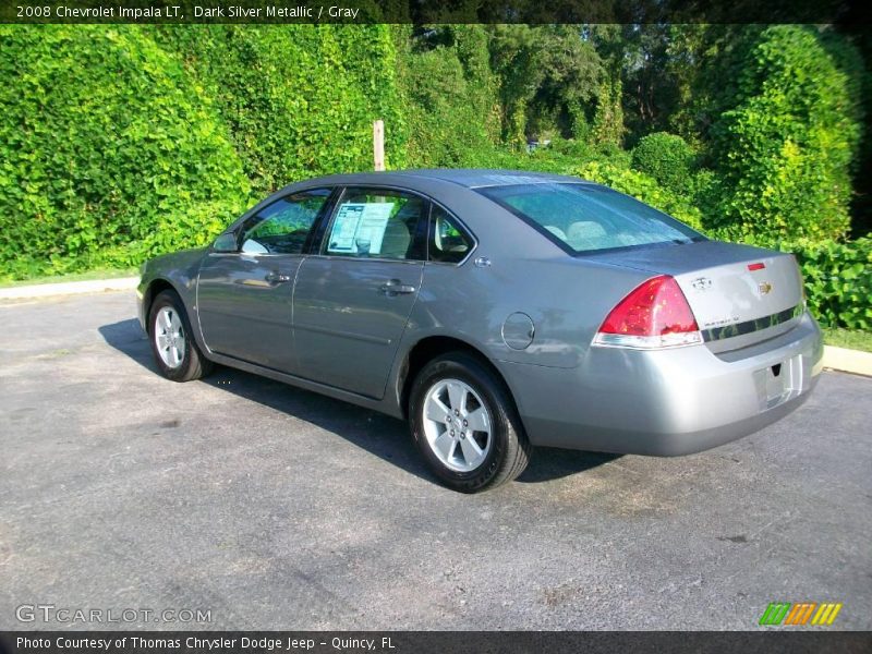 Dark Silver Metallic / Gray 2008 Chevrolet Impala LT