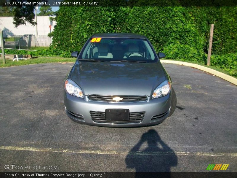 Dark Silver Metallic / Gray 2008 Chevrolet Impala LT