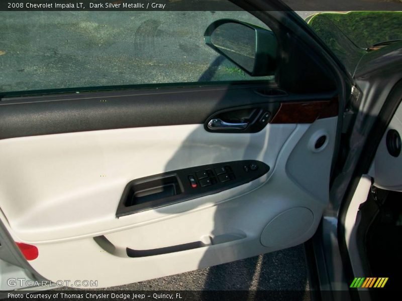 Dark Silver Metallic / Gray 2008 Chevrolet Impala LT