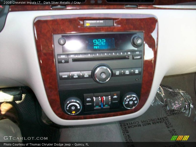 Dark Silver Metallic / Gray 2008 Chevrolet Impala LT