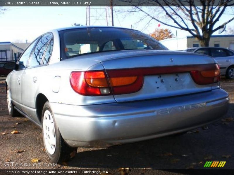 Silver Blue / Gray 2002 Saturn S Series SL2 Sedan