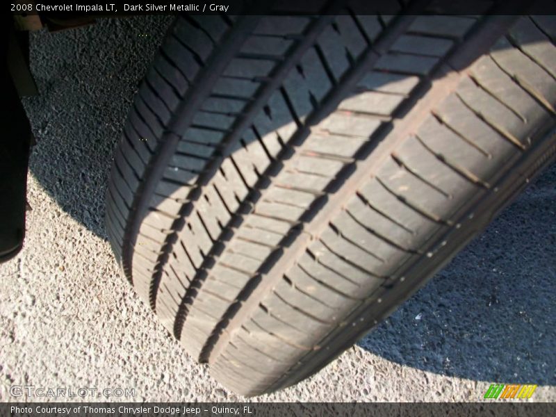 Dark Silver Metallic / Gray 2008 Chevrolet Impala LT