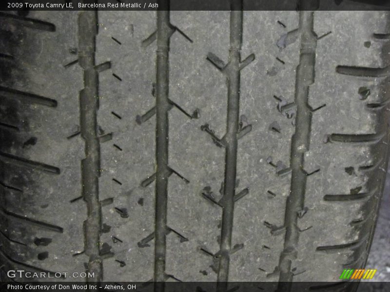 Barcelona Red Metallic / Ash 2009 Toyota Camry LE