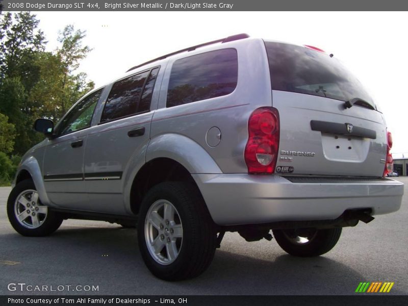 Bright Silver Metallic / Dark/Light Slate Gray 2008 Dodge Durango SLT 4x4