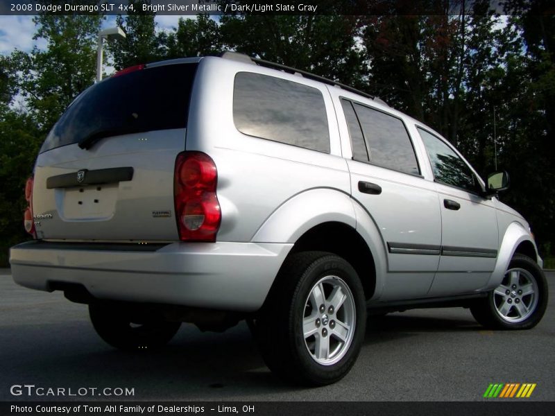 Bright Silver Metallic / Dark/Light Slate Gray 2008 Dodge Durango SLT 4x4