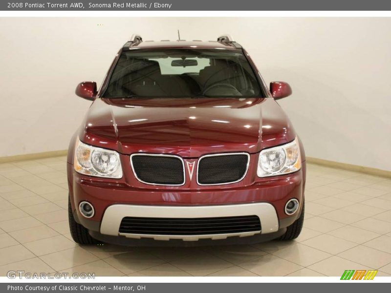 Sonoma Red Metallic / Ebony 2008 Pontiac Torrent AWD
