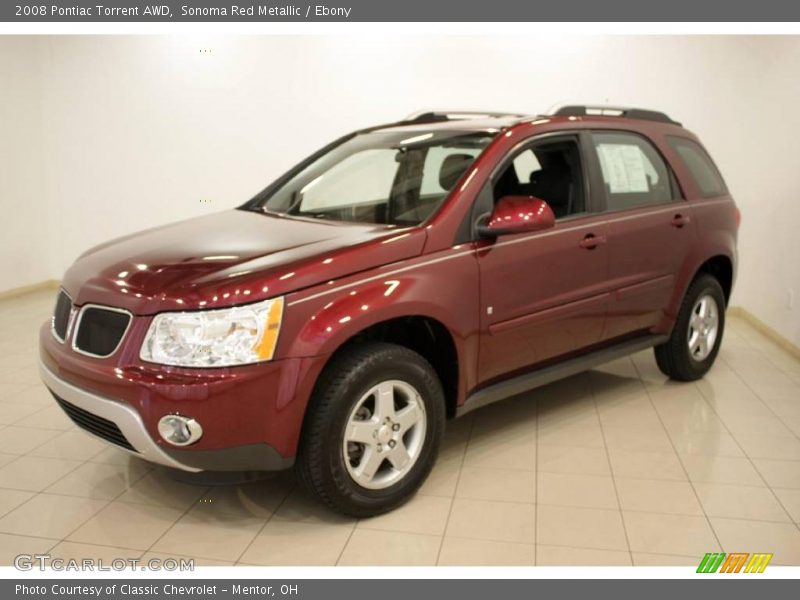 Sonoma Red Metallic / Ebony 2008 Pontiac Torrent AWD