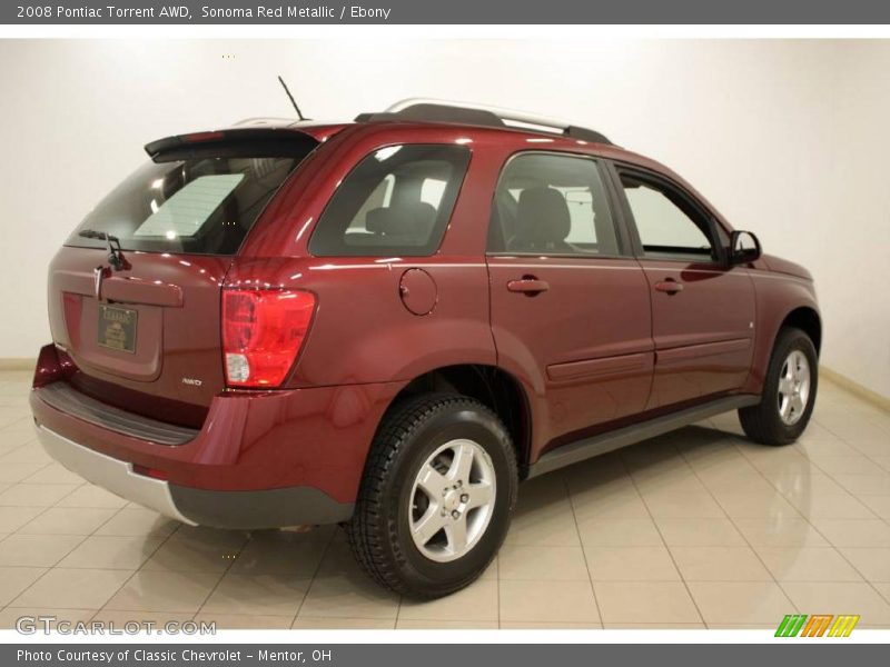 Sonoma Red Metallic / Ebony 2008 Pontiac Torrent AWD