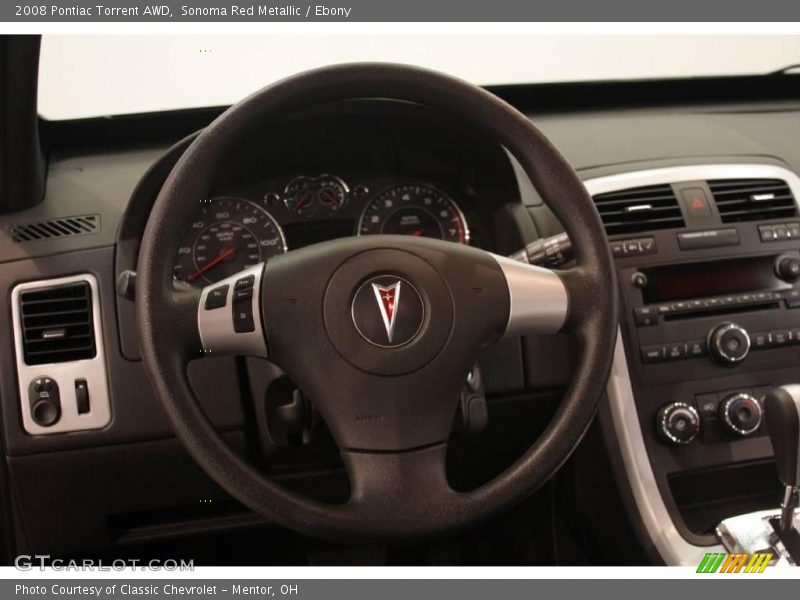 Sonoma Red Metallic / Ebony 2008 Pontiac Torrent AWD