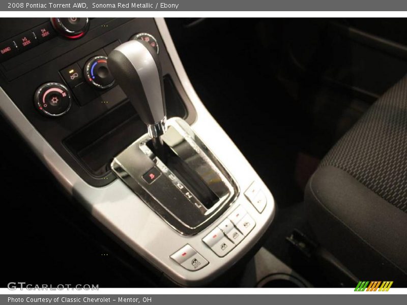 Sonoma Red Metallic / Ebony 2008 Pontiac Torrent AWD