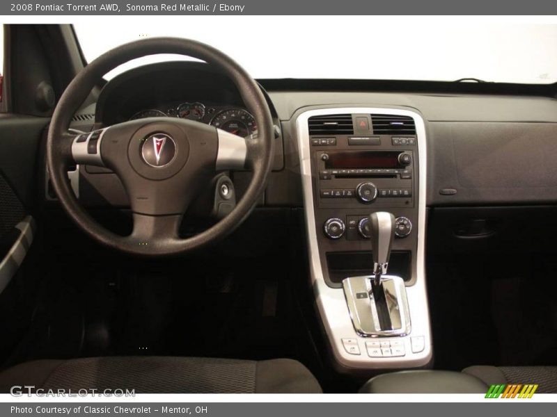 Sonoma Red Metallic / Ebony 2008 Pontiac Torrent AWD