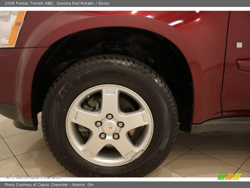 Sonoma Red Metallic / Ebony 2008 Pontiac Torrent AWD