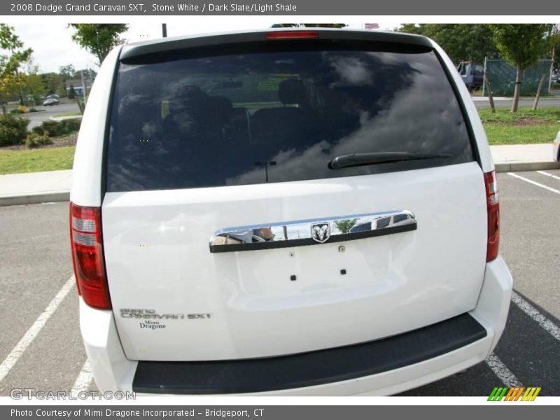 Stone White / Dark Slate/Light Shale 2008 Dodge Grand Caravan SXT