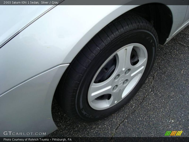 Silver / Gray 2003 Saturn ION 1 Sedan