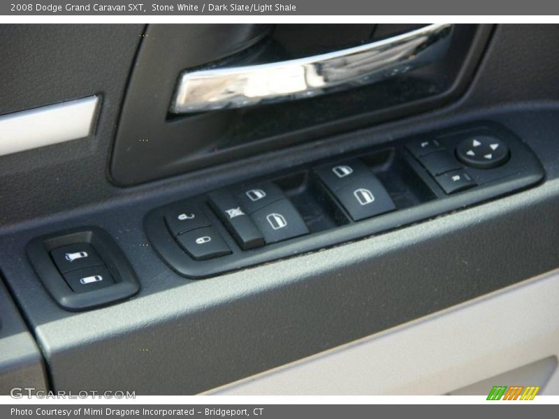 Stone White / Dark Slate/Light Shale 2008 Dodge Grand Caravan SXT