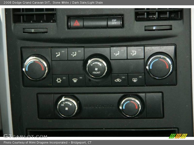 Stone White / Dark Slate/Light Shale 2008 Dodge Grand Caravan SXT