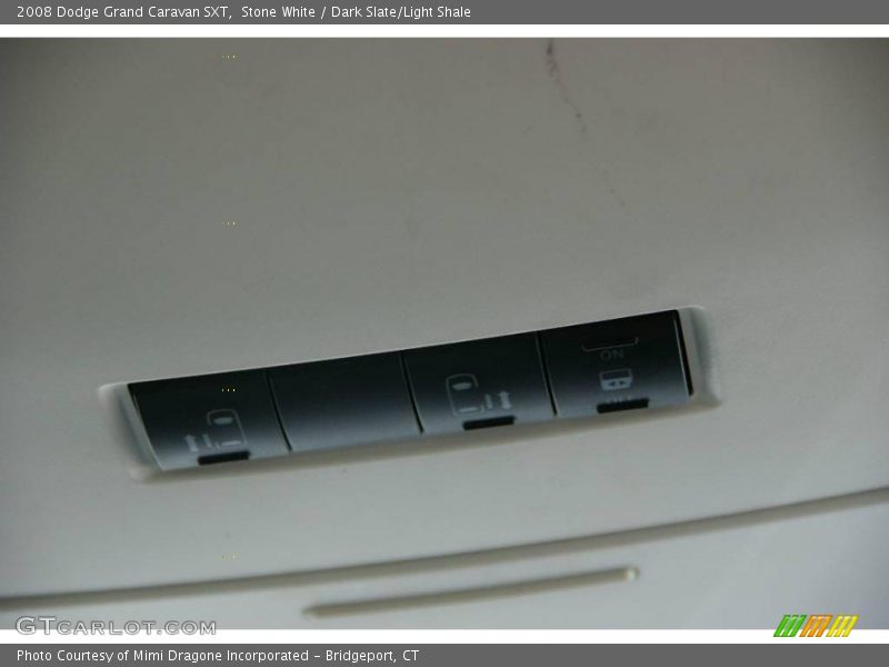 Stone White / Dark Slate/Light Shale 2008 Dodge Grand Caravan SXT