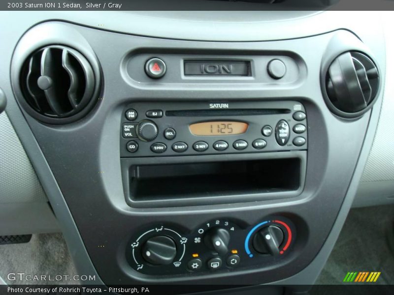 Silver / Gray 2003 Saturn ION 1 Sedan