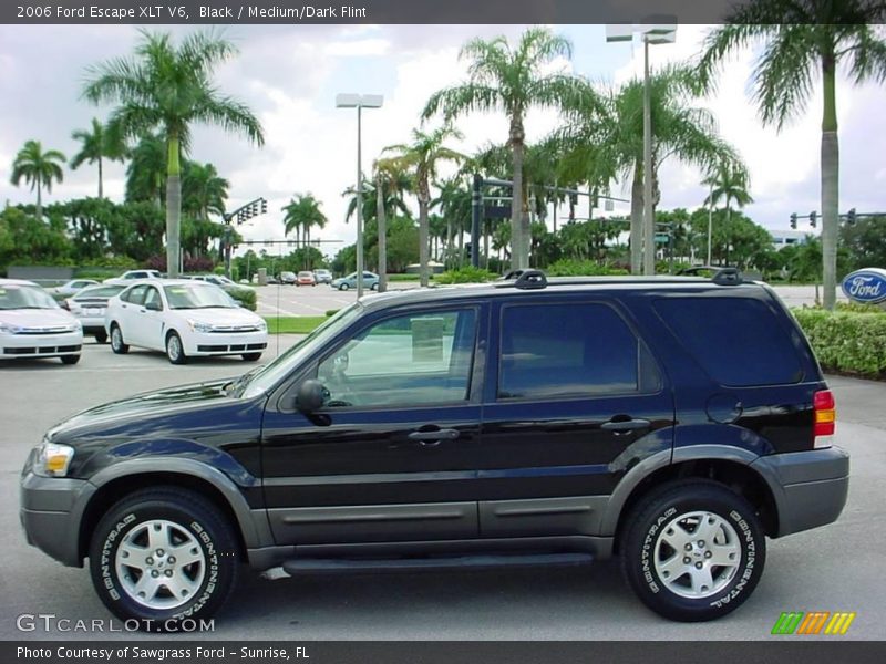 Black / Medium/Dark Flint 2006 Ford Escape XLT V6