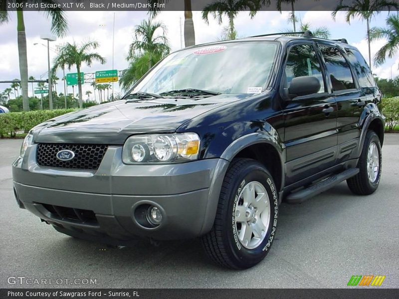 Black / Medium/Dark Flint 2006 Ford Escape XLT V6