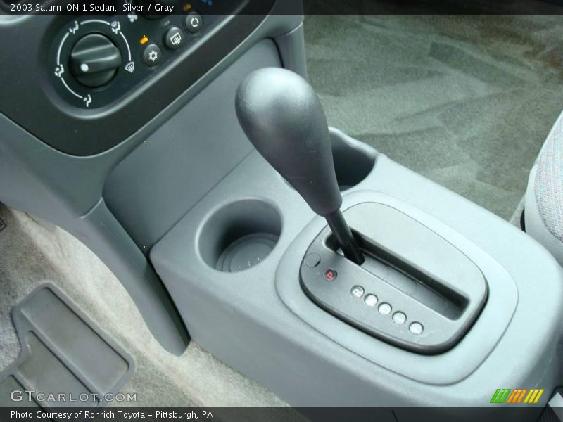 Silver / Gray 2003 Saturn ION 1 Sedan