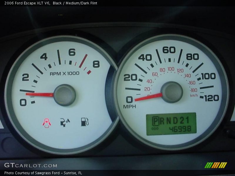 Black / Medium/Dark Flint 2006 Ford Escape XLT V6