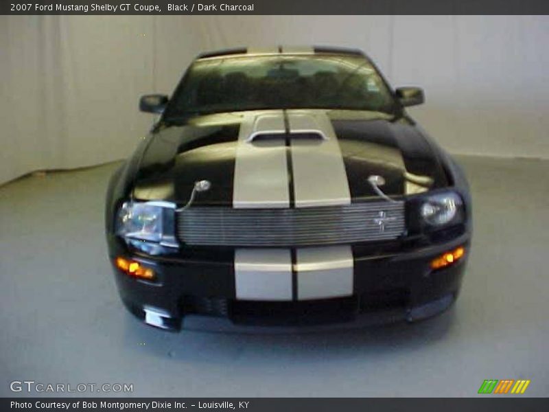 Black / Dark Charcoal 2007 Ford Mustang Shelby GT Coupe