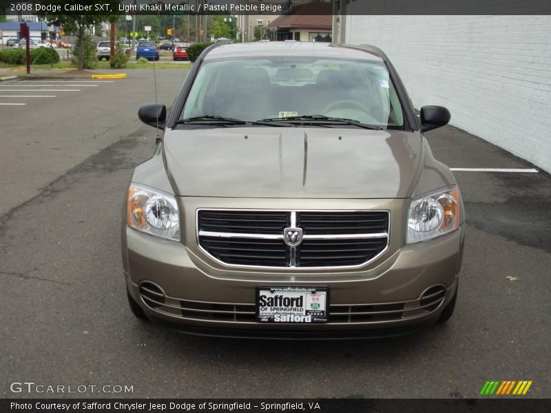 Light Khaki Metallic / Pastel Pebble Beige 2008 Dodge Caliber SXT