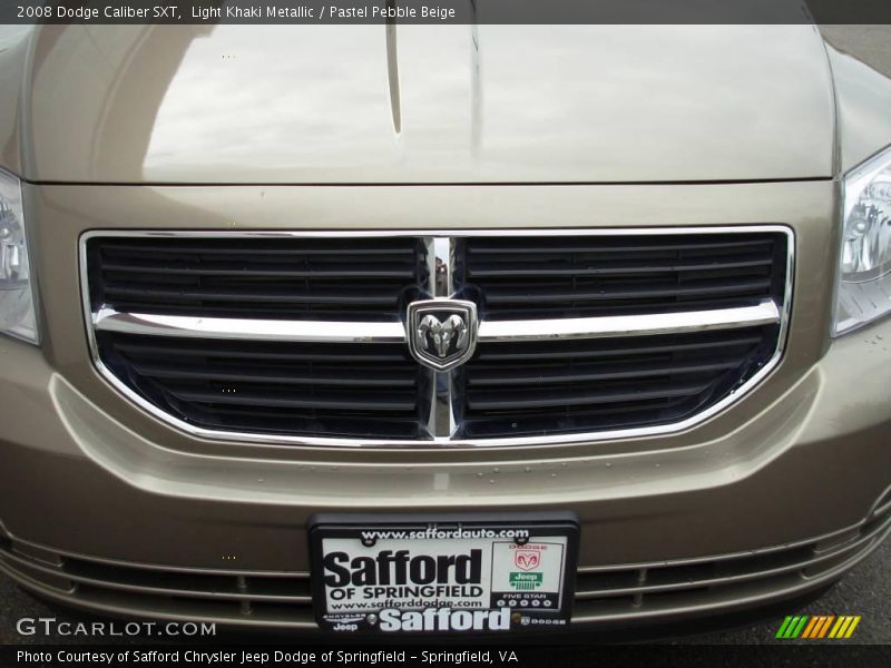 Light Khaki Metallic / Pastel Pebble Beige 2008 Dodge Caliber SXT