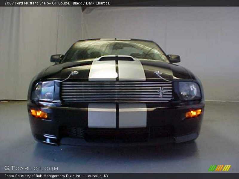 Black / Dark Charcoal 2007 Ford Mustang Shelby GT Coupe