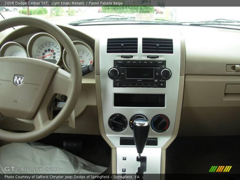 Light Khaki Metallic / Pastel Pebble Beige 2008 Dodge Caliber SXT