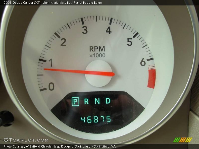 Light Khaki Metallic / Pastel Pebble Beige 2008 Dodge Caliber SXT