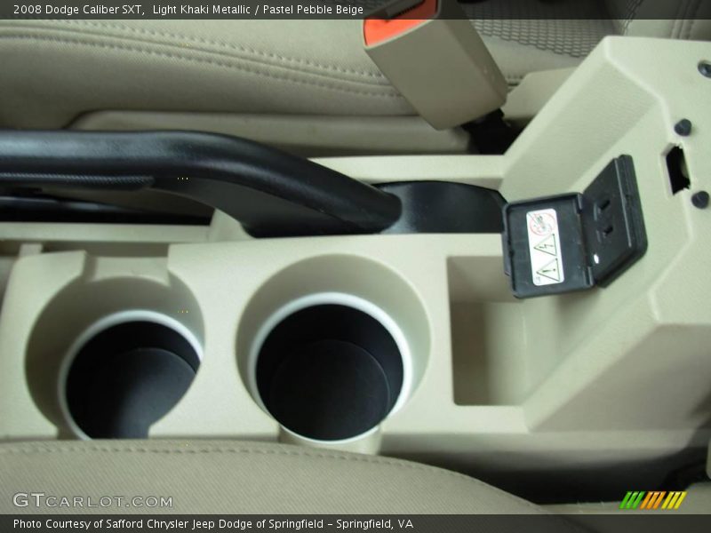Light Khaki Metallic / Pastel Pebble Beige 2008 Dodge Caliber SXT