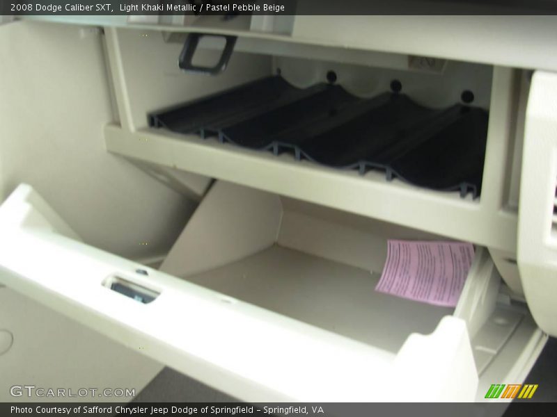 Light Khaki Metallic / Pastel Pebble Beige 2008 Dodge Caliber SXT