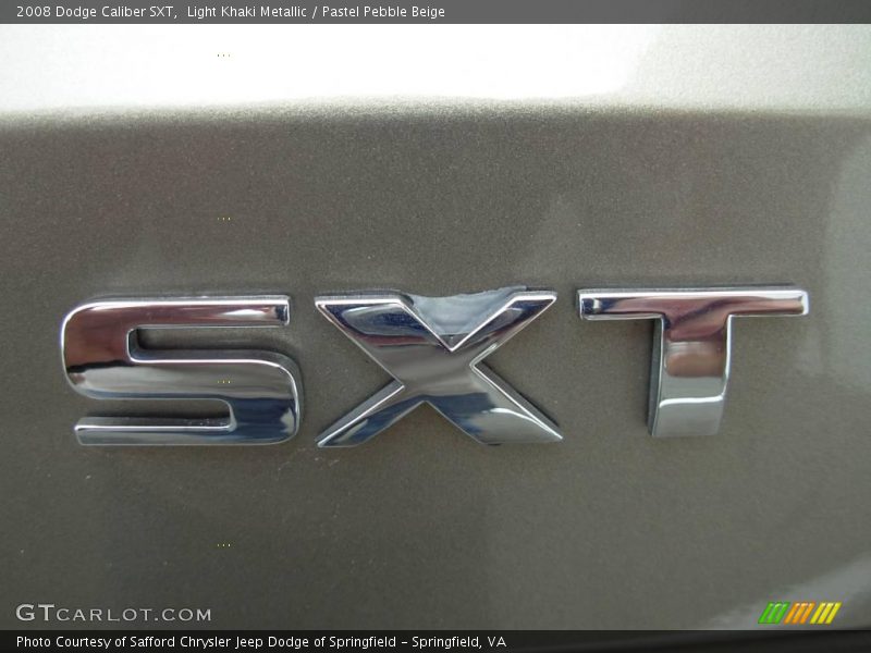 Light Khaki Metallic / Pastel Pebble Beige 2008 Dodge Caliber SXT