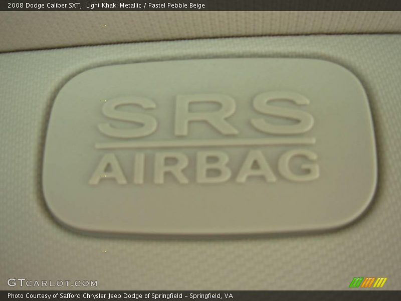 Light Khaki Metallic / Pastel Pebble Beige 2008 Dodge Caliber SXT