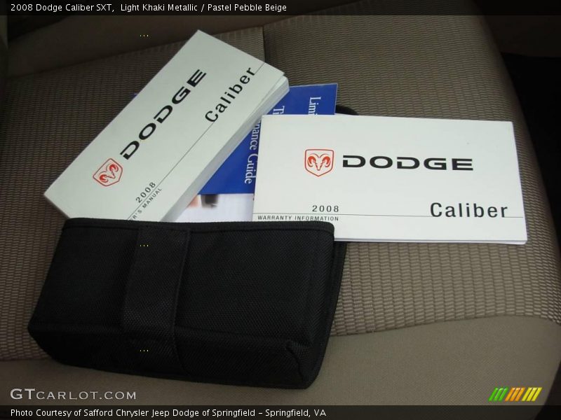 Light Khaki Metallic / Pastel Pebble Beige 2008 Dodge Caliber SXT