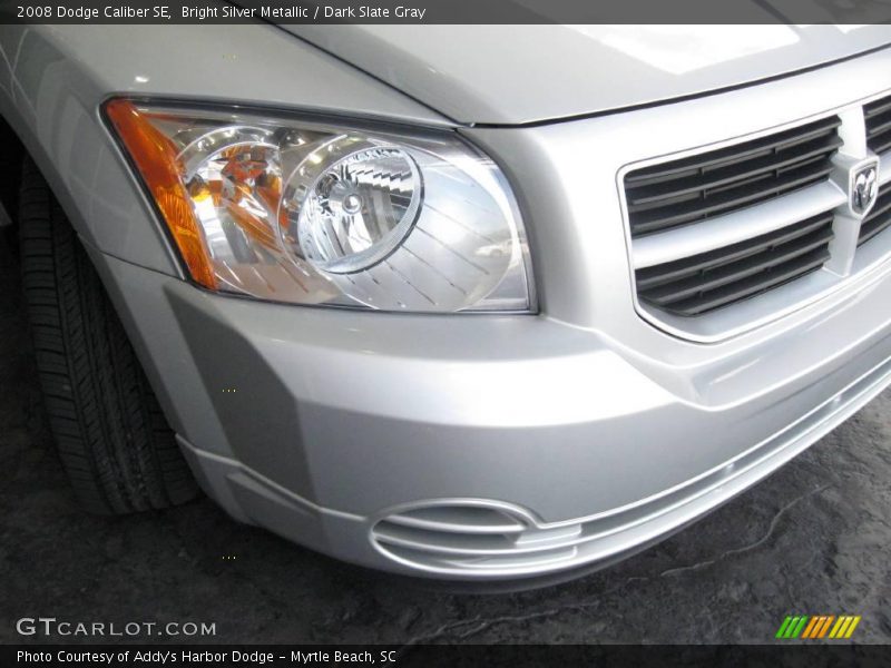 Bright Silver Metallic / Dark Slate Gray 2008 Dodge Caliber SE