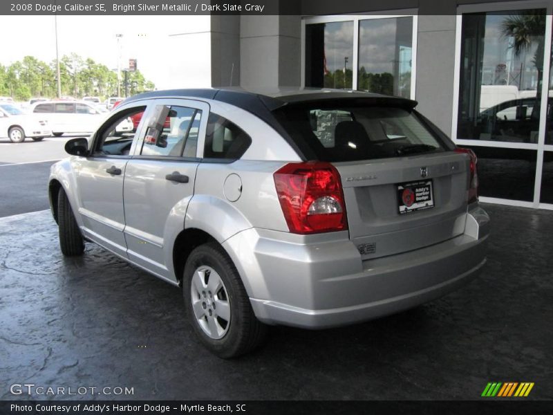 Bright Silver Metallic / Dark Slate Gray 2008 Dodge Caliber SE