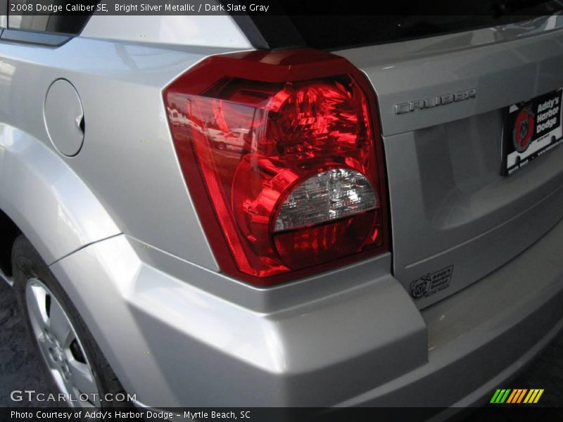 Bright Silver Metallic / Dark Slate Gray 2008 Dodge Caliber SE