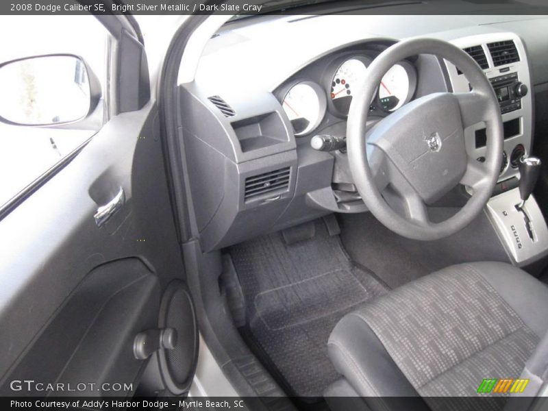 Bright Silver Metallic / Dark Slate Gray 2008 Dodge Caliber SE