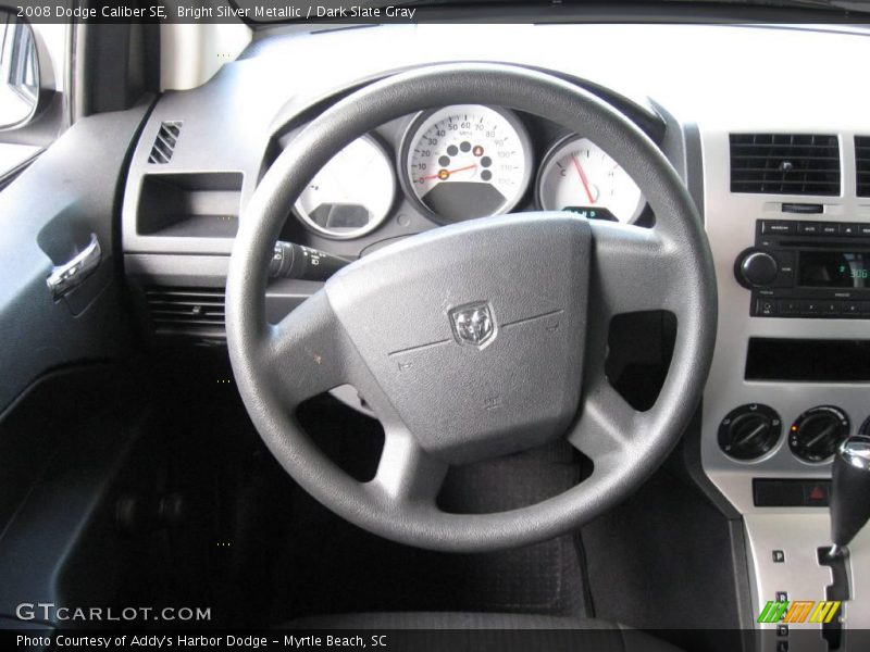 Bright Silver Metallic / Dark Slate Gray 2008 Dodge Caliber SE