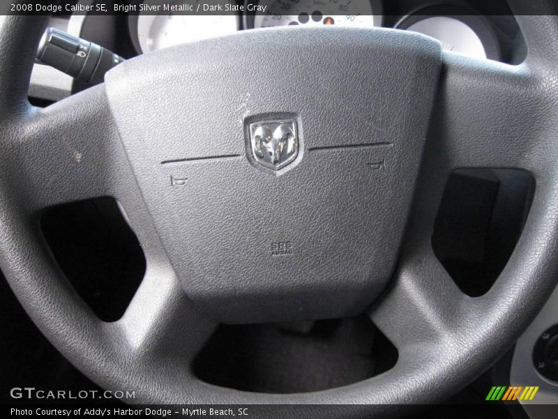 Bright Silver Metallic / Dark Slate Gray 2008 Dodge Caliber SE