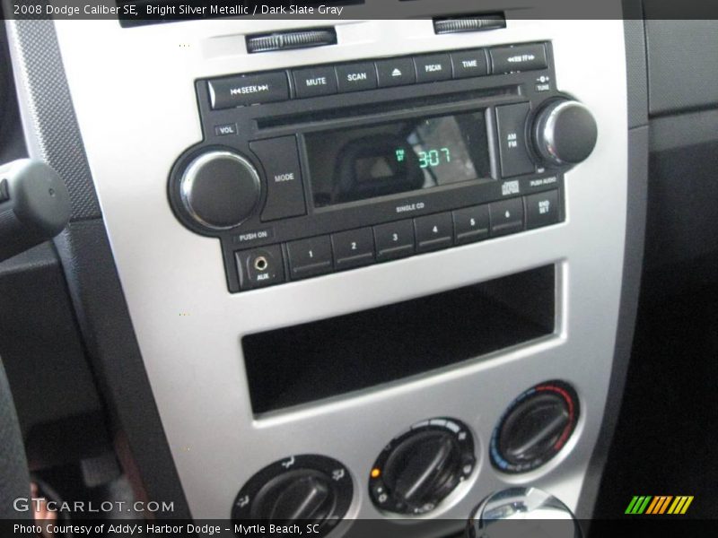 Bright Silver Metallic / Dark Slate Gray 2008 Dodge Caliber SE