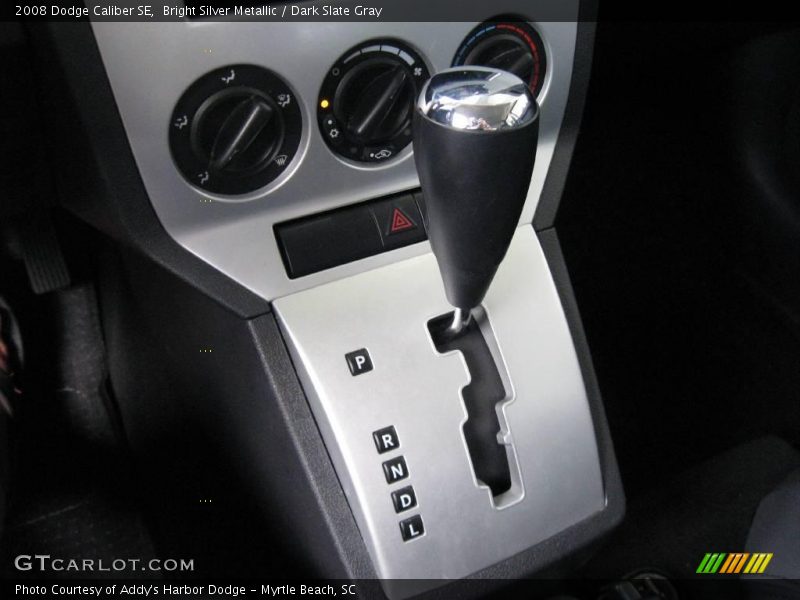 Bright Silver Metallic / Dark Slate Gray 2008 Dodge Caliber SE