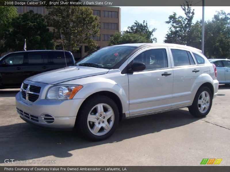 Bright Silver Metallic / Dark Slate Gray 2008 Dodge Caliber SXT