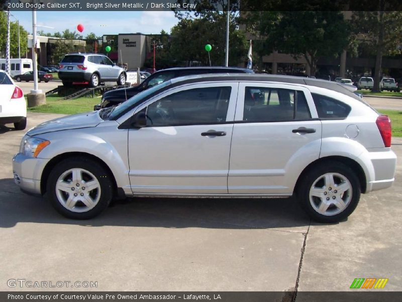 Bright Silver Metallic / Dark Slate Gray 2008 Dodge Caliber SXT